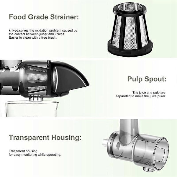 Mehupuristinlisäosa KA-tarvikkeet Varaosat Mehulinko KitchenAid-yleiskoneeseen