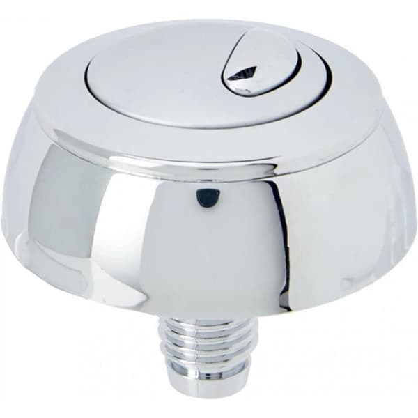 OPTIMA 49/S dobbelt trykknapventilknap, SIAMP, krom, Ref. 34490220