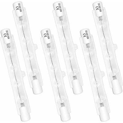 Halogenpære - LARGEIGHT - R7S 78mm - 100W - Dimbar - Varmhvitt lys 2700K
