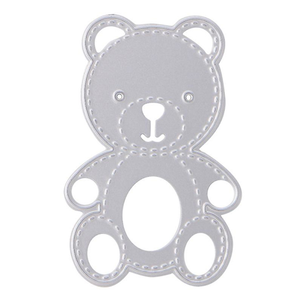 Björnskärning dör stencil Scrapbooking papper kort prägling dekorativ dekor