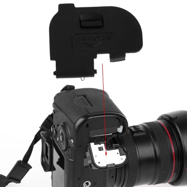Ersättningsbatterilucka för Canon Eos 7d Digital Camera Lid Shell Parts
