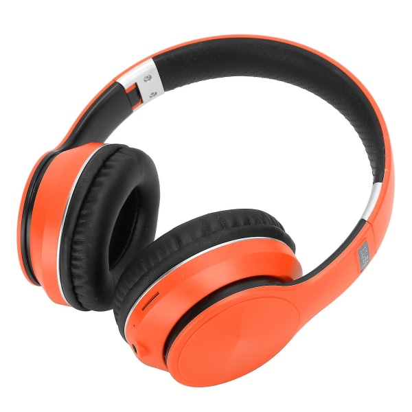 Trådlöst Bluetooth headset - Vikbart med radioläge - Orange
