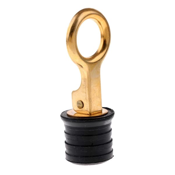 30mm Messing Gummi Marine Båt Dreneringsplugg Tilbehør