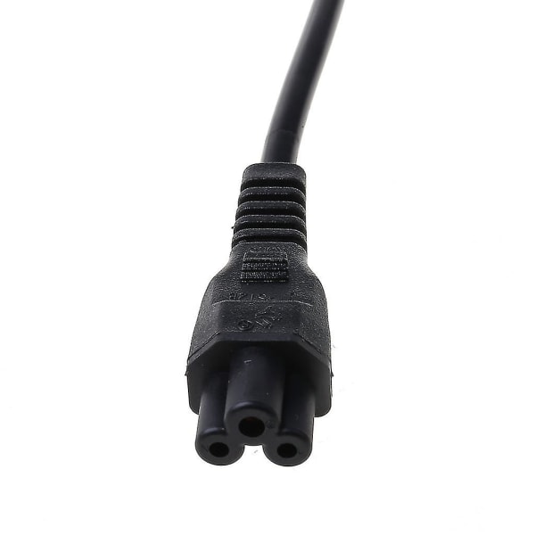 Nätadapterkabel EU 2-stiftshane till IEC 320 C5 Micky för notebookströmförsörjning 3