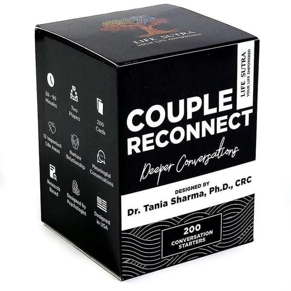 Koppla Reconnect-spel för gifta par - 200 samtalskort - hett!