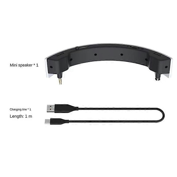 För PSVR2 3.5mm Ljudgränssnitt Typ-C Laddning Portabel Ersättning Stereo Extern Förstärkare