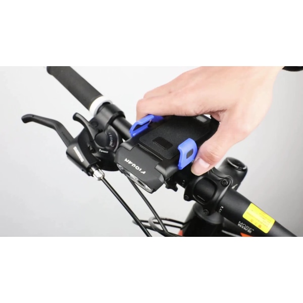 Cykelljus, multifunktionella cykelstrålkastare, USB uppladdningsbara cykelljus