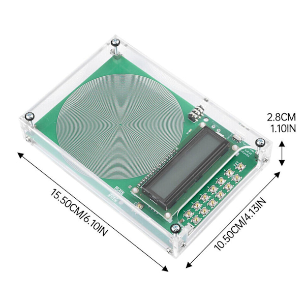 Schumann-resonanspulsgenerator med USB-kabel 0,01Hz~100000Hz justerbar js