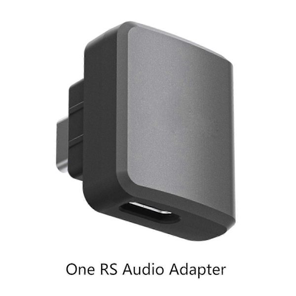 Til 360 ONE RS Mikrofon Adapter Horisontal Version Action Kamera Tilbehør