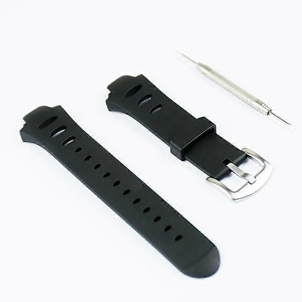 Urrem i gummi til Suunto Observer Sr X6hrm - sort