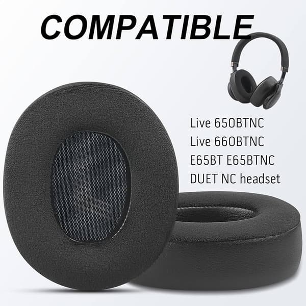 Øreputer til JBL Live - 650BTNC/660NC Hodetelefoner