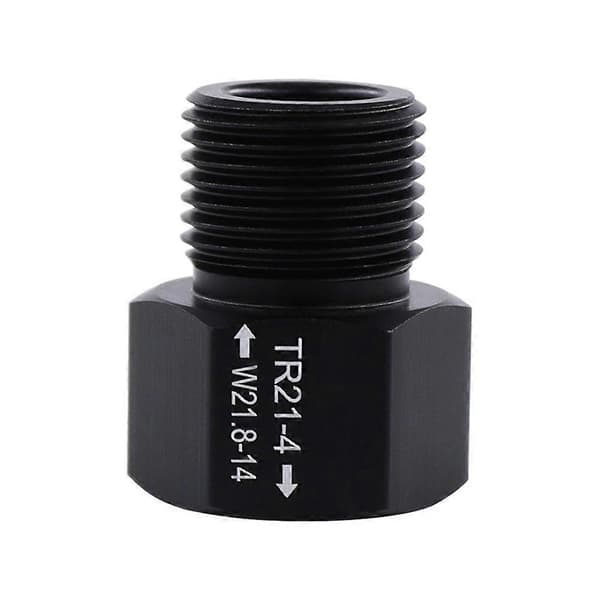 CO2 Cylinder Adapter, T21-4 til W21.8-14 Adapter Konverter til CO2 Cylinder til Stream