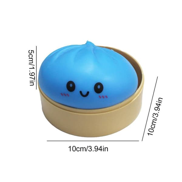 Den originale mystiske dumpling Galaxy Edition Viral Squishy B - Enhjørningebolle - Tilfældig farve