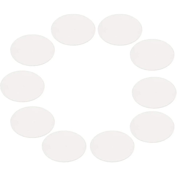 10 st 28,29,30,31,32,33 mm Dubbelkonvex lins Klockglas Ersättningsdelar Urmakare - Klar, 30 mm