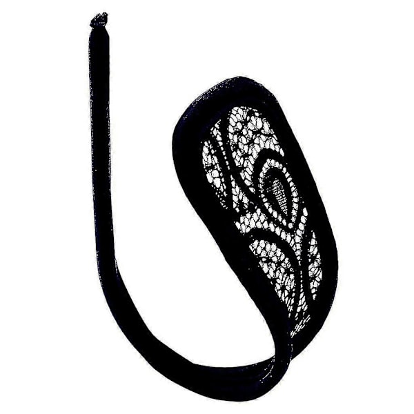 3-pack Dam Svart Spets T-string Mjukt Underkläder Kalsonger Seducerande Underkläder