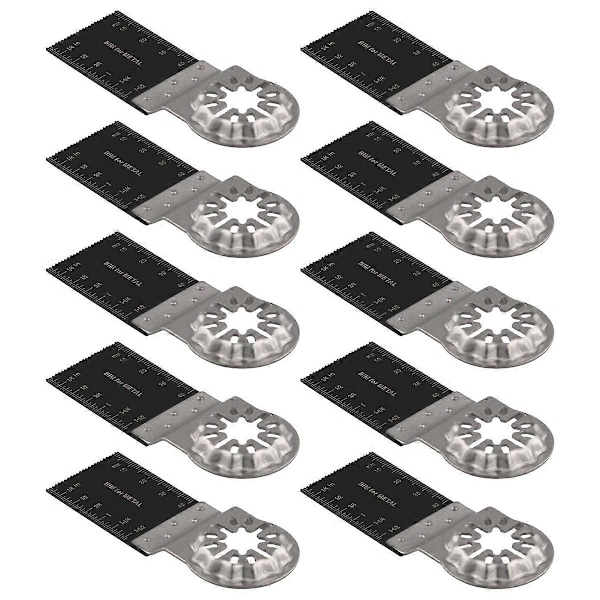 Starlock Multiverktyg, 10 st Oscillerande Sågblad, Starlock Multiverktyg Bi-Metall Verktyg för