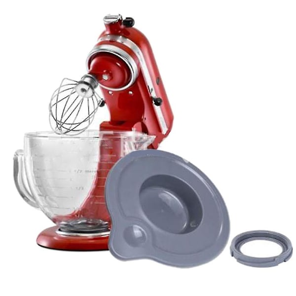 Tätningslock för lutande huvud för KitchenAid K5GB 5-liters mixer, glasbålshållare
