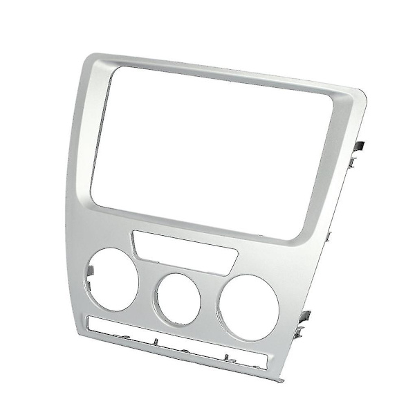 Bilstereo 2din Fascia Panel Montering Ram Inbyggnadssats För Octavia