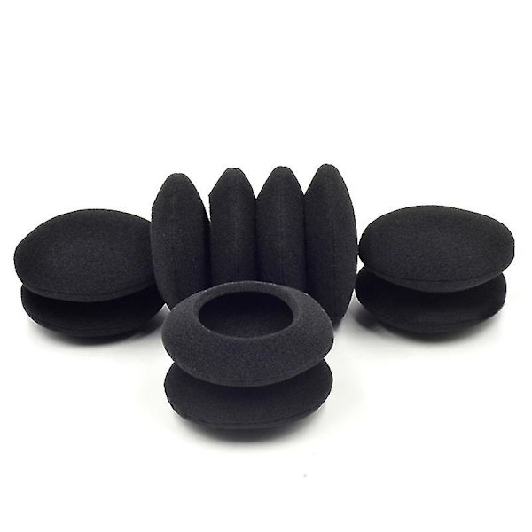 5 Par Foam Ørepude Puder Til Logitech H330 H340 Usb Pc Hovedtelefon Headset