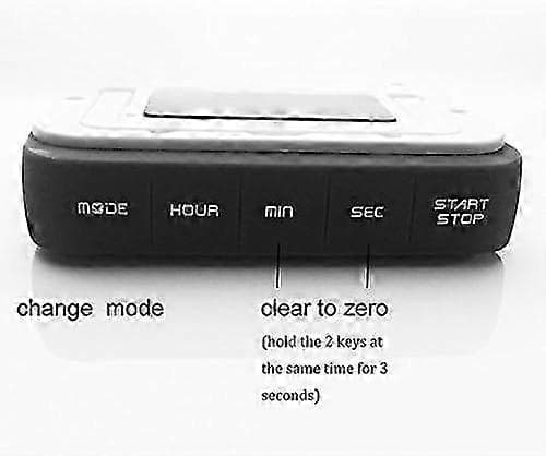 Magnetisk digital kjøkkentimer med LCD-skjerm for matlaging og baking