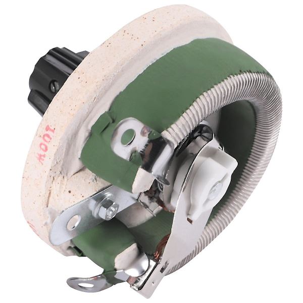 100W 100 Ohm Keramisk Trådviklet Potentiometer Modstand Rheostat