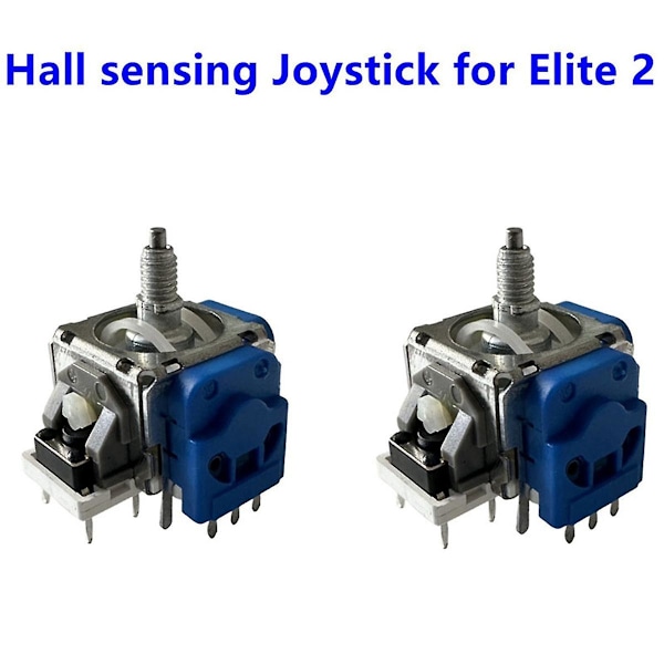 2 st Hall Sensor Effekt Joystick för Elite Series 2 Elite 2 Controllers Vänster/Höger 3D Analog Tumme