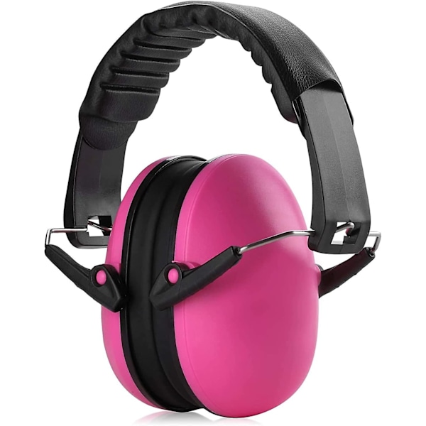 Pink Earmuffs - Hearing Safety Protection Noise Reduction