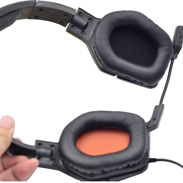 Holdbare Premium Læder Ørepude til Tritton Warhead 7.1 Dolby / Katana