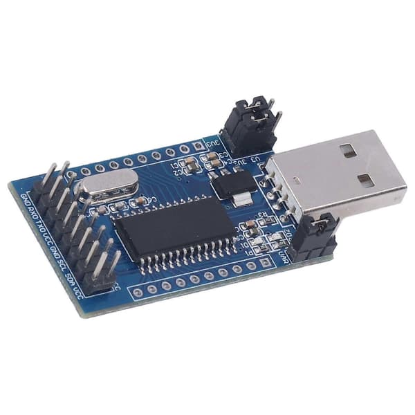 Laadukas CH341A USB - UART IIC SPI -muunninmoduuli