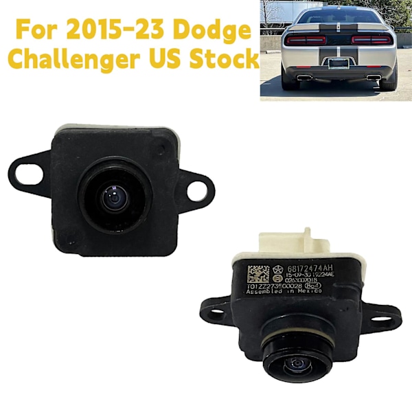 Backkamera för backning, bakre vy för Dodge Challenger 2015-2023, OEM 68172474AH