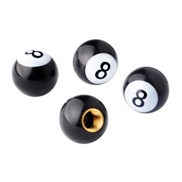 4 st Däckventilskaftlock Billiard Auto Bil Lastbil Mtb Cykelhjul Luftventil