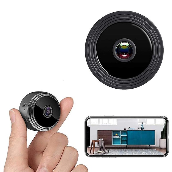 Hd 1080P trådlös Mini WiFi-kamera Hemsäkerhet Micro-Cam Video Ljudinspelare Videokamera Night Vision Micro-Cam