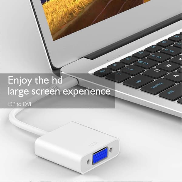 Usb C til Vga Adapter, Type C til Vga Adapter Kompatibel til Pro 2016/2017/2018, Air/ Pro 2018, Book 2, Chromebook Pixel/ Xp