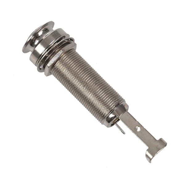 Mono Lang Input Output Gevind Guitar Barrel Jack NY 1/4 tomme