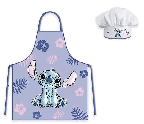 Disney Stitch Forkle med Kokkehatt 55cm