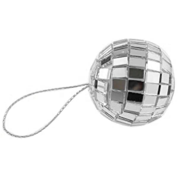 2CM Speilreflekterende kule bar disco bryllup ins kake dekorasjon