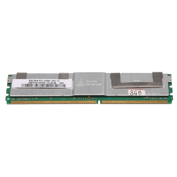 DDR2 8 Gt:n RAM-muisti 667 MHz PC2 5300 240-nastainen 1,8 V FB DIMM jäähdytysvestalla AMD-työpöytämuistille