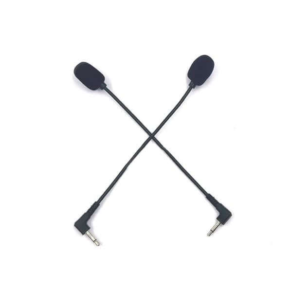 Mikrofon Mono til headset med bøjelig arm, 3.5mm - 19cm