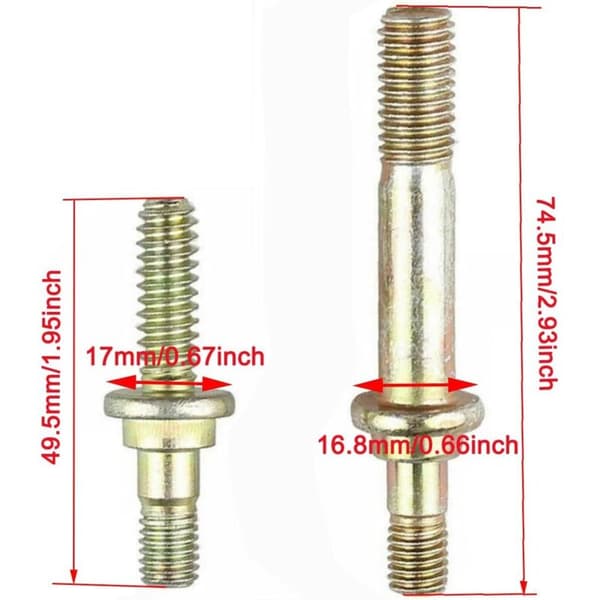 Hippotech Super Bars -pultit ja mutterit Stihl-moottorisahan osiin 029 039 Ms290 Ms310 Ms390