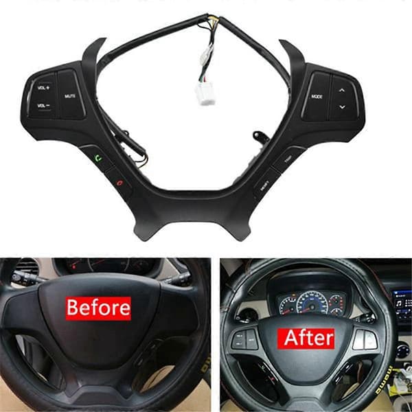 Bilrattbryter for Hyundai I10 2014 2015 2016 2017 Ratt Lydkontrollknapp