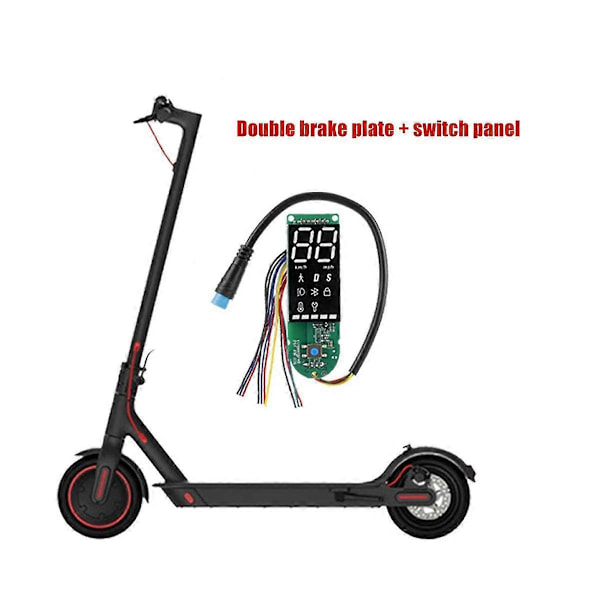 Elektrisk scooter tilbehør Hovedkort LED Display Dashboard til 1S Elektrisk Scooter Dele