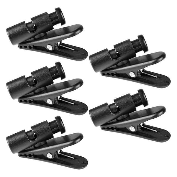 Kabelklämmor för kablar USB-kabelklämmor Praktisk design Scenföreställningar 3,9 x 2,7 x 2,7 cm 5-pack