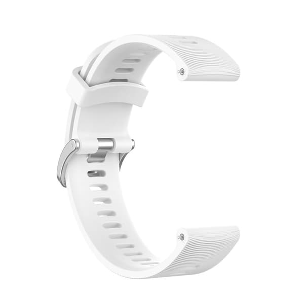 Silikonrem til Garmin Forerunner 245 / 245 Music - Hvit