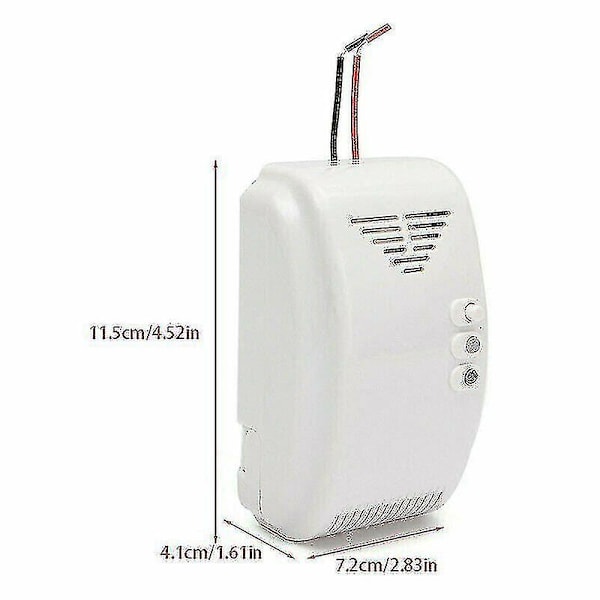 12v Gasdetektor Sensor Alarm Propan Butan LPG Naturgas Autocamper471
