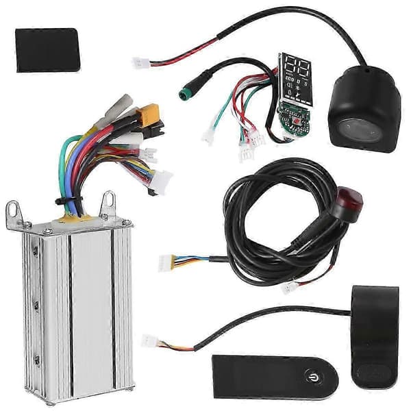 36V 350W Børsteløs Controller+Bluetooth Meter+Accelerator+Lys+Cover Kit Kompatibel med M365/M365 Pro Electri