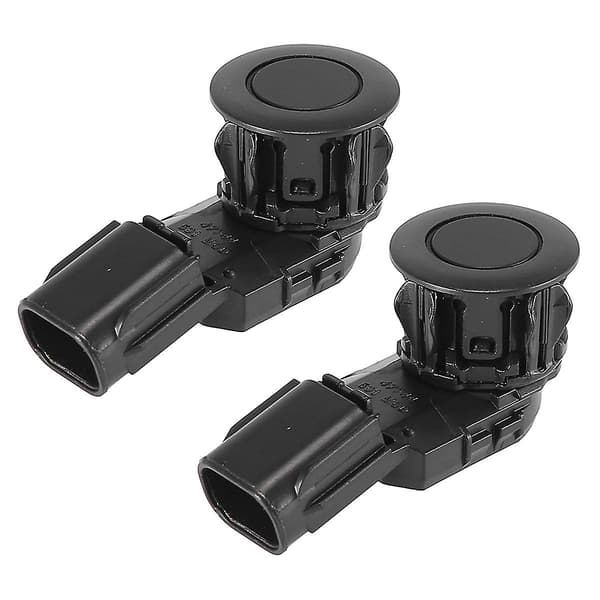 Bilskærm Bagkørselsassistent Sensor 89341-42010 til Tilbehør 2 stk Sort