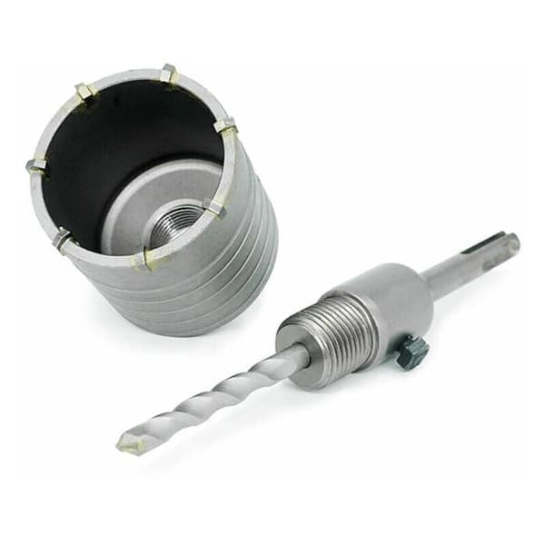 Hullsag - LARGEIGHT - 68mm - Karbid - SDS Plus Adapter - 8x110mm Sentreringsbor