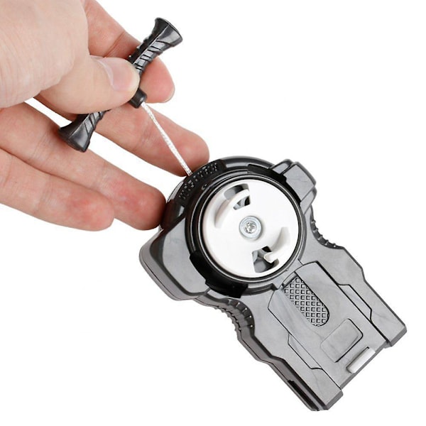 Beyblade LR String Launcher Grip & Metal Fusion 4D Snurretop BB80