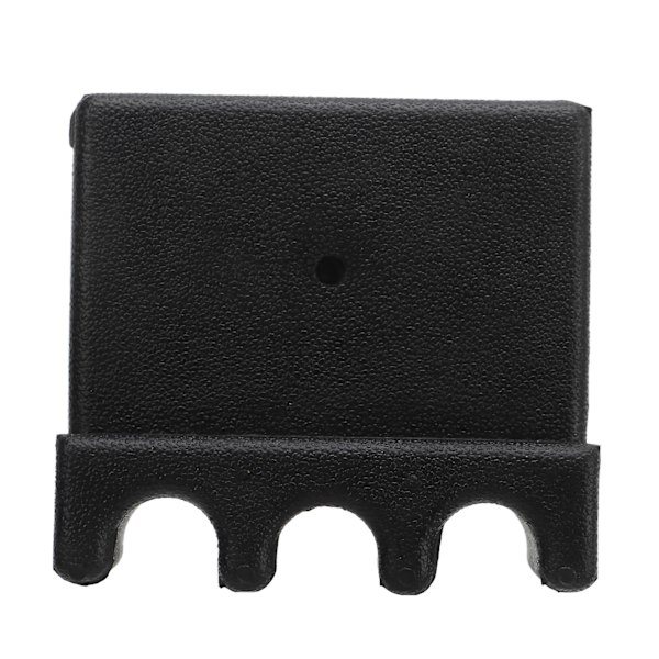 Sort Pool Cue Stick Holder Hvile til Barer Klubber - Billard Tilbehør, 3-Huls Pool Cue Holder Klo