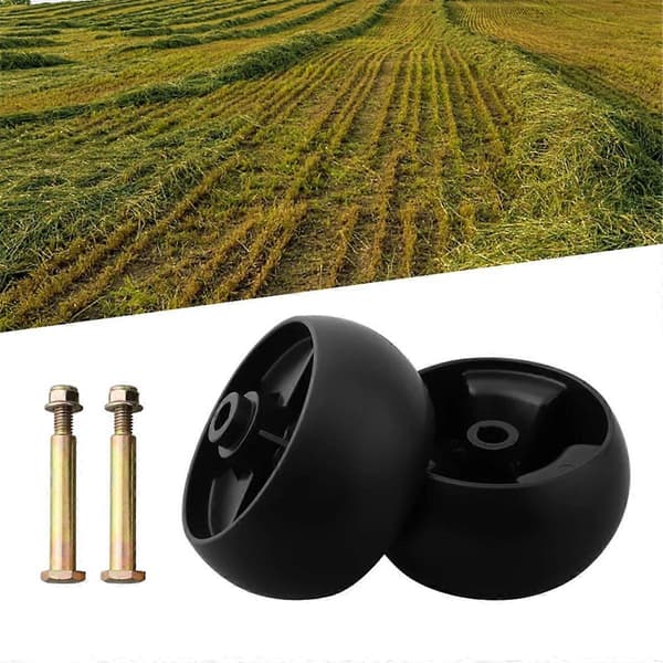 2 st DÄCKHJUL 5 tums Däckhjul och Axelbultar för /Toro Åkgräsklippare Trädgårdsmaskin